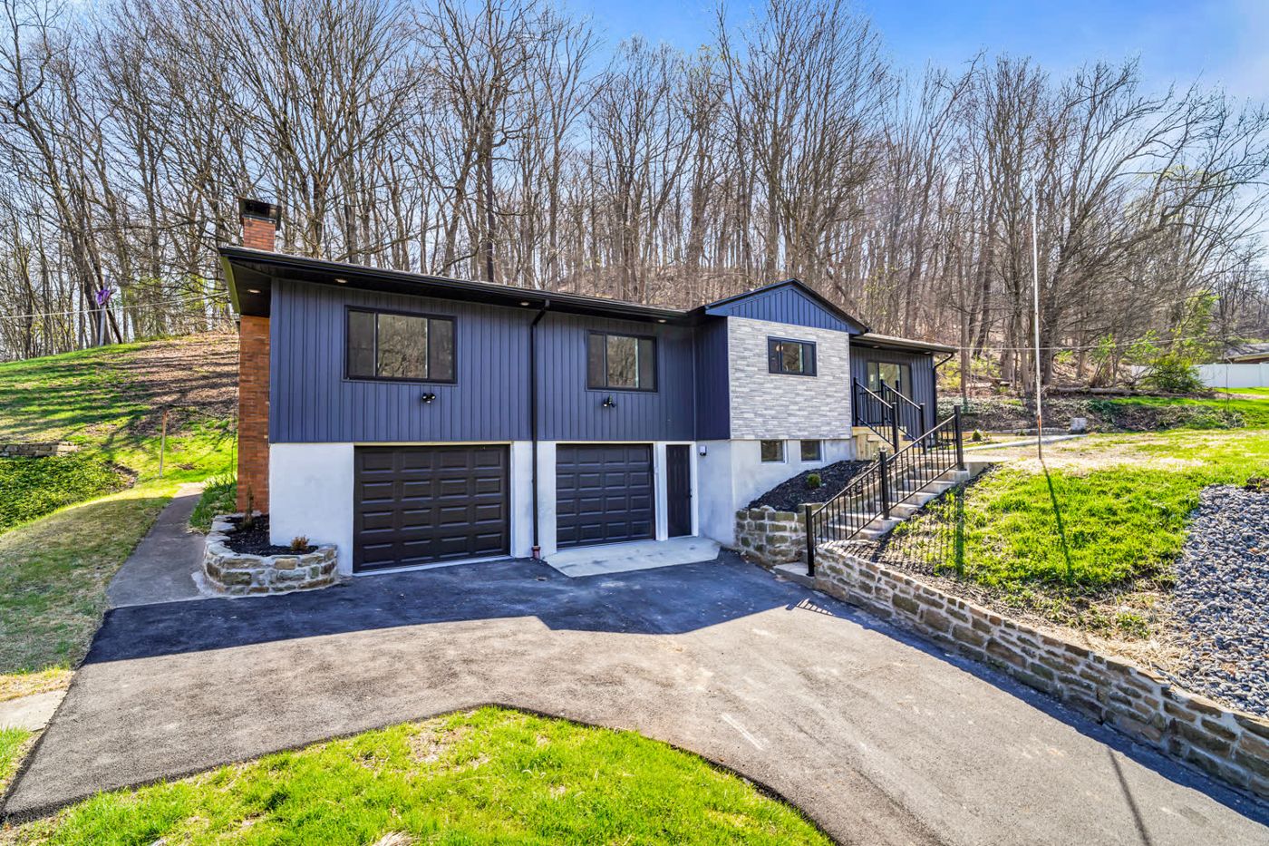 757 Old Narrows Run exterior after renovation
